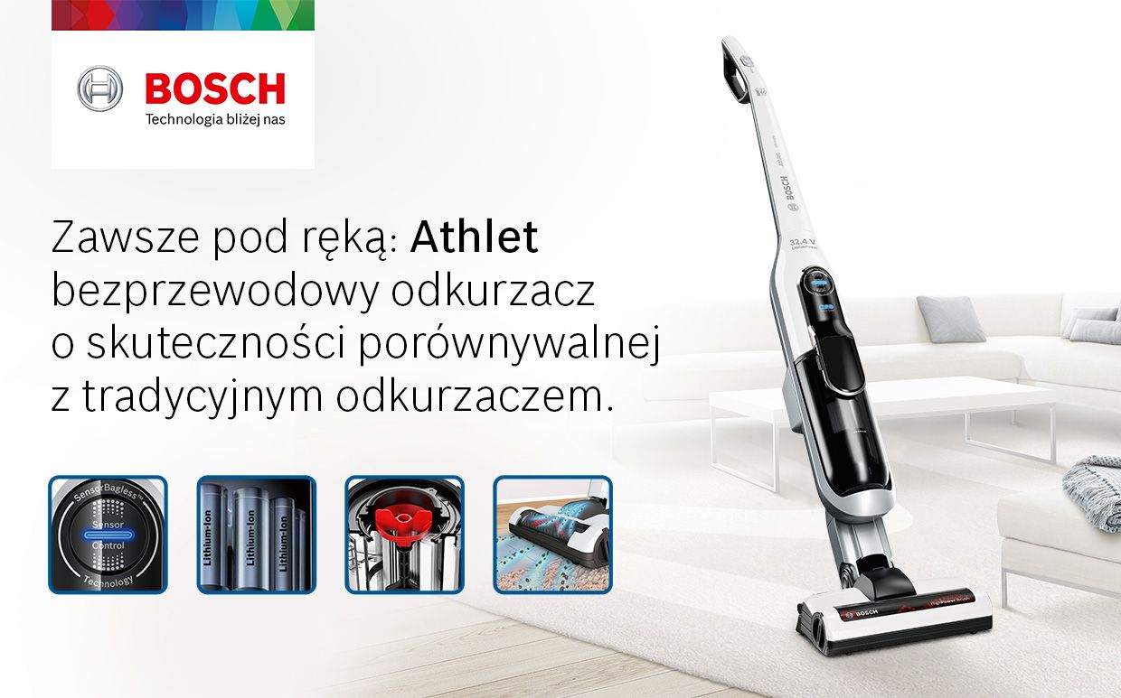 Bosch Athlet BBH73260K - na i Opinie ceny