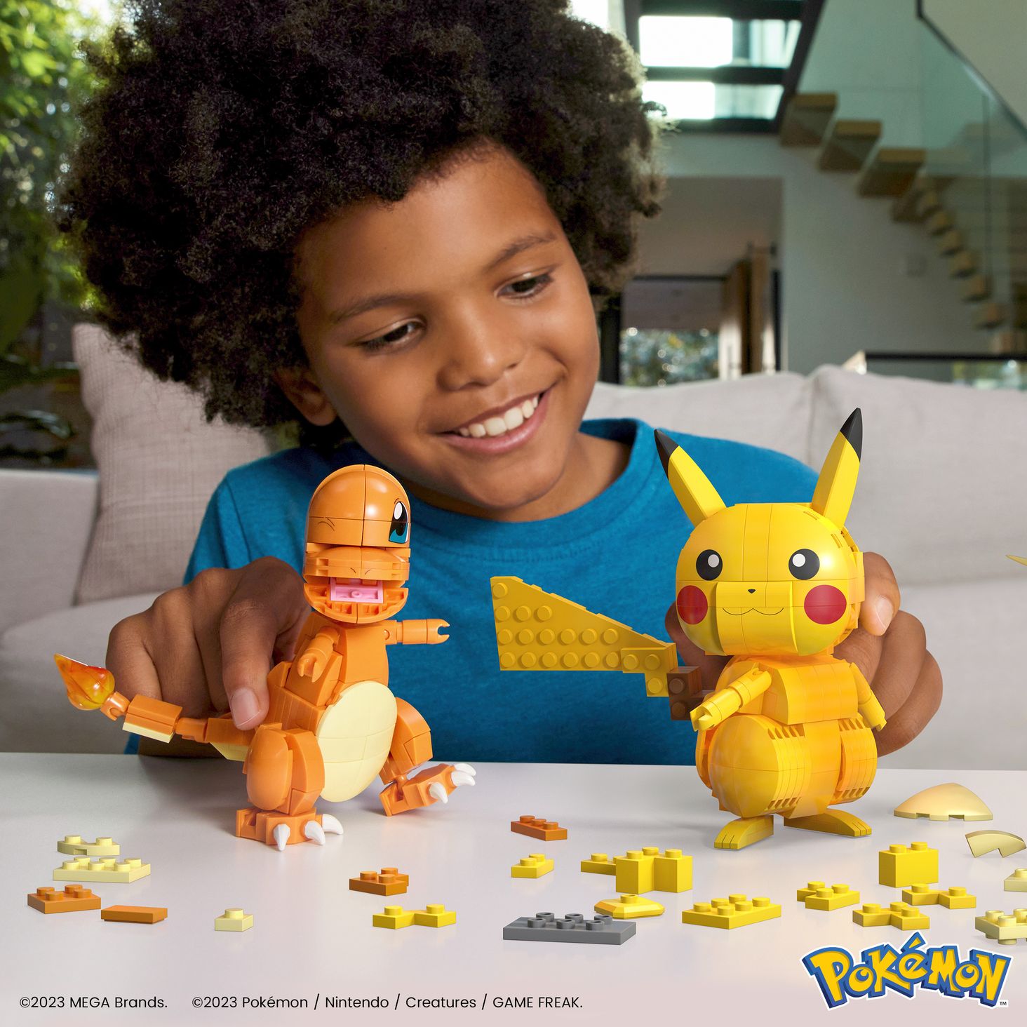  MEGA Pokemon „Buduj i eksponuj” Trio z Kanto 2