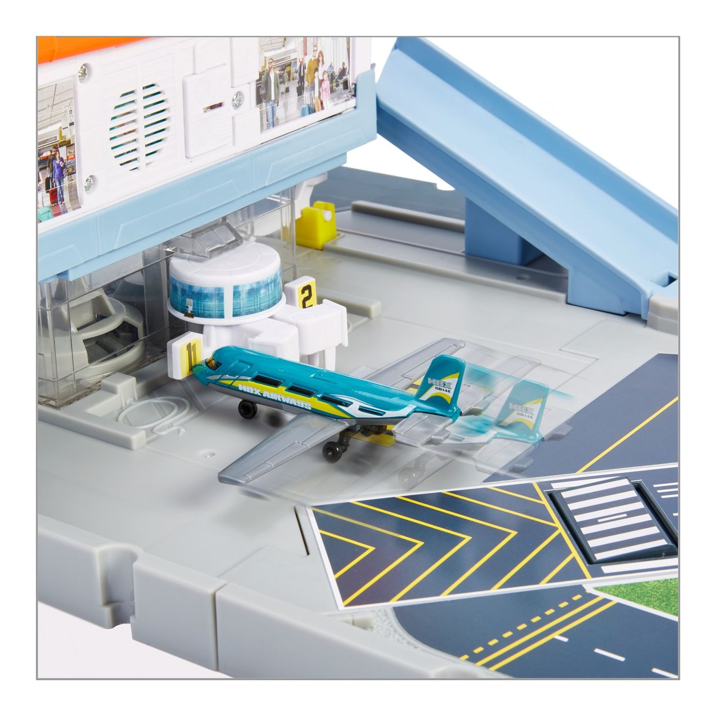 Mattel Matchbox Prawdziwe przygody lotnisko zestaw światła i dźwięk HCN34 -  Ceny i opinie 