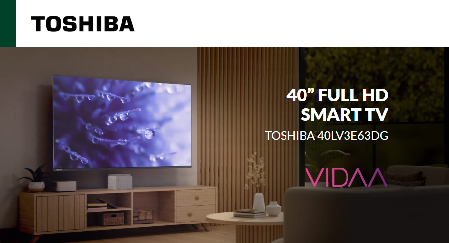 Toshiba 40LV3E63DG - 1