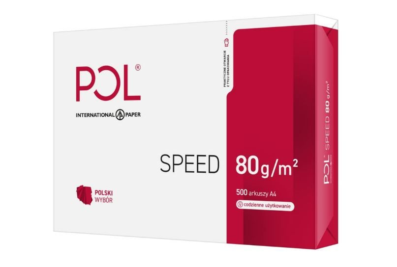 Polspeed Papier Ksero A4 80G 1 Karton