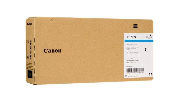 Tusz Canon PFI-707C Cyan (9822B001) do drukarki Opinie i ceny na