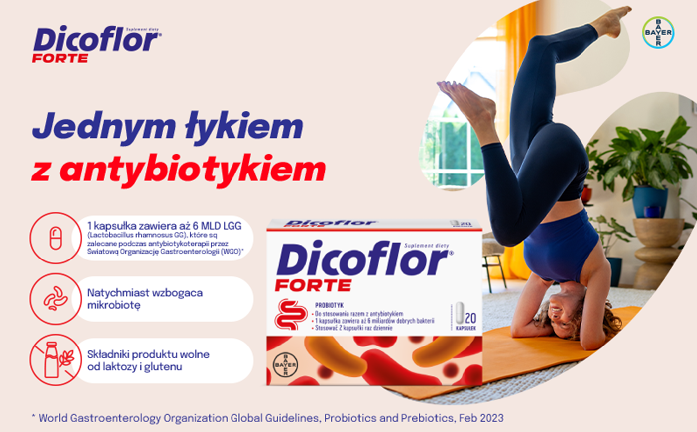 Dicoflor Forte Probiotyk 20 kaps.