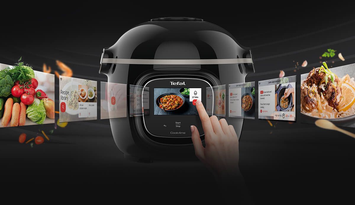 Скороварка Tefal Cook4Me Touch Wi-Fi CY9128