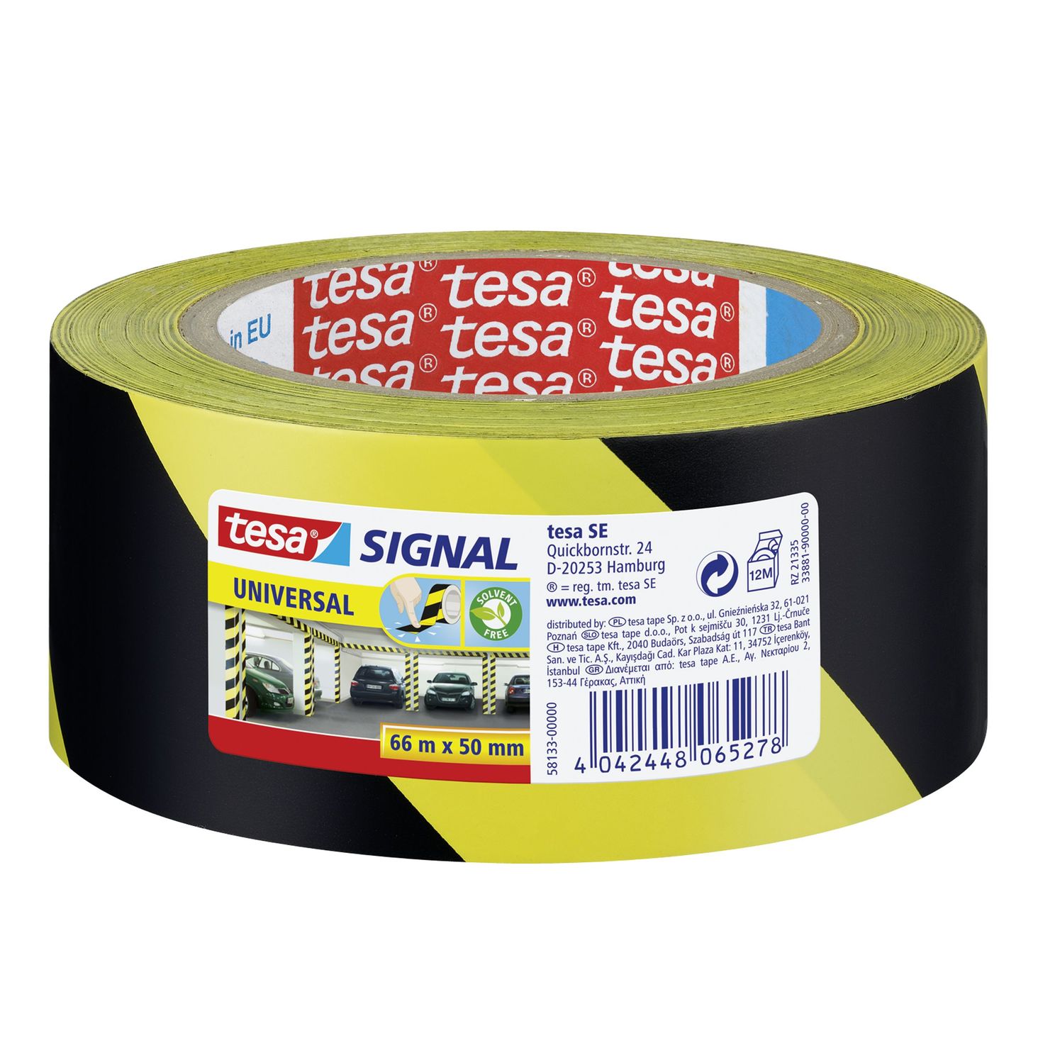 Tesa Tasma Ostrzegawcza Signal 66m X 50mm Zolto Czarna Ceny I Opinie Ceneo Pl