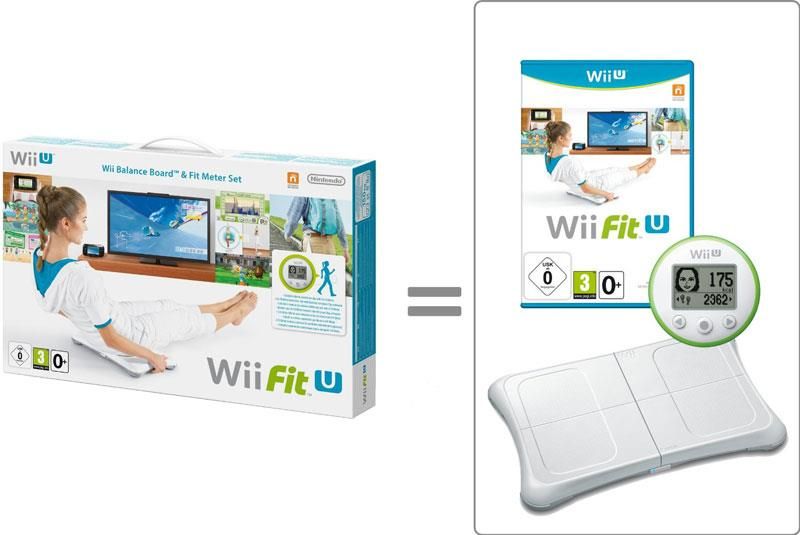 WiiU + Wii Fit Uセット Amazon.co.jp: Wii Fit U バランスWiiボード (クロ) + フィット