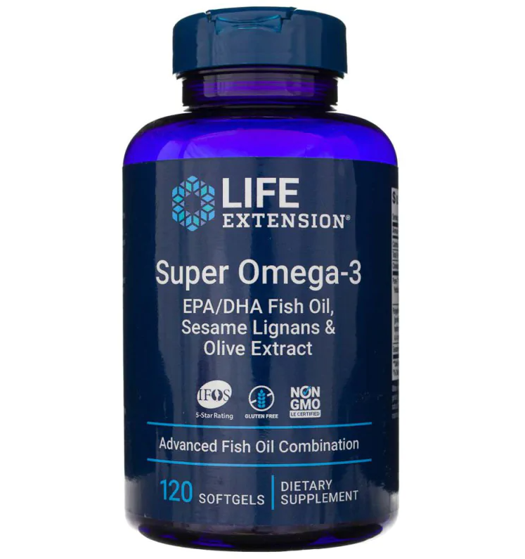 Life Extension Super Omega3 EPA/DHA 120Kaps Opinie i ceny na Ceneo.pl