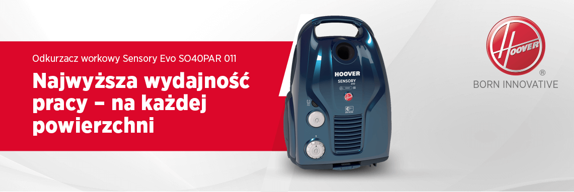 Hurry up Odorless Draw Hoover Sensory SO40PAR 011 - Opinie i ceny na Ceneo.pl