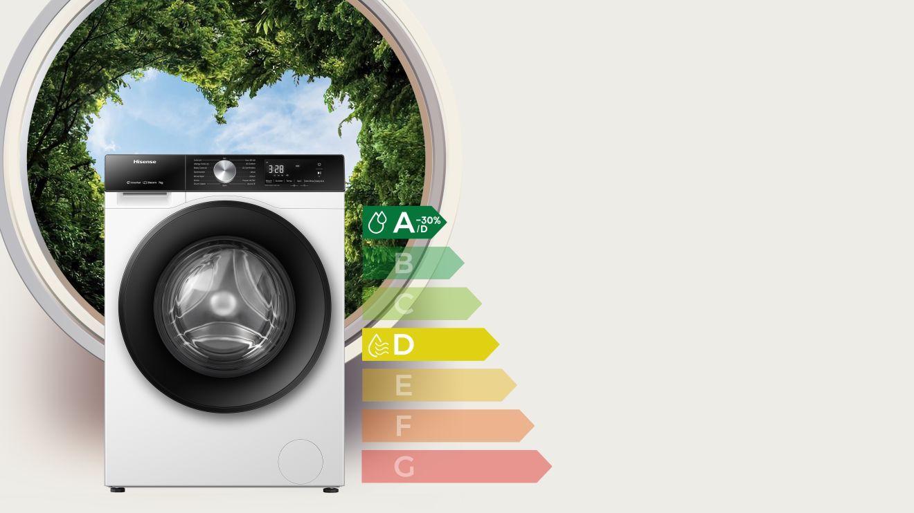 Hisense klasa energetyczna A / D