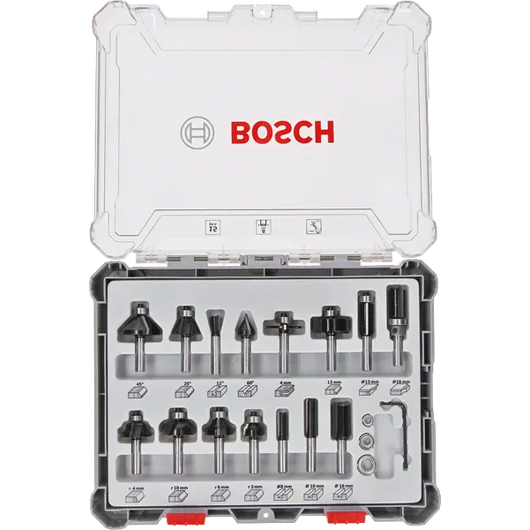 Bosch Mieszane zestawy frezów