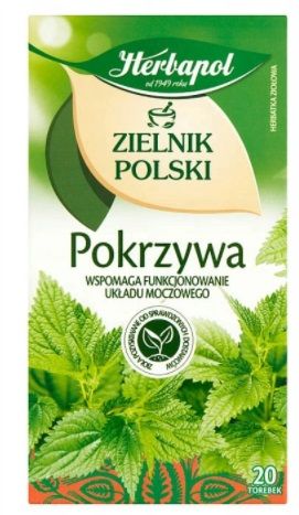 Herbata Herbapol Zielnik Polski Pokrzywa 1,5g X 20 Torebek - Ceny I ...