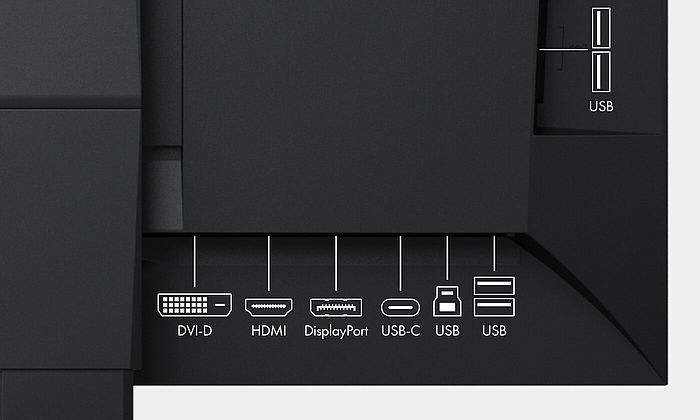 EIZO ColorEdge złącza monitora
