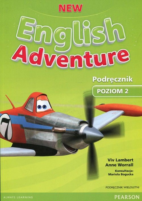 Książka Do Angielskiego Klasa 7 Nauka angielskiego Język angielski. New English Adventure 2. Podręcznik