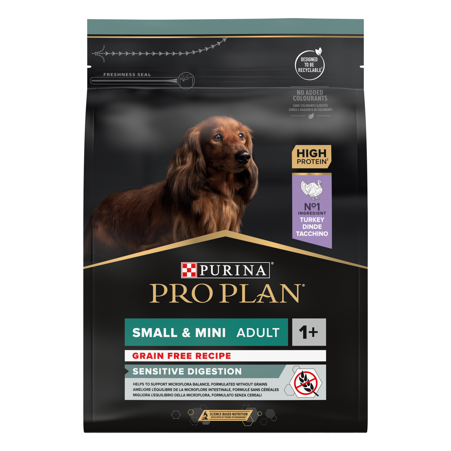 PRO PLAN OptiDigest GRAIN FREE Small&Mini Indyk opakowanie