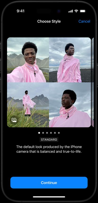 Apple iPhone 16 Pro - style zdjęć