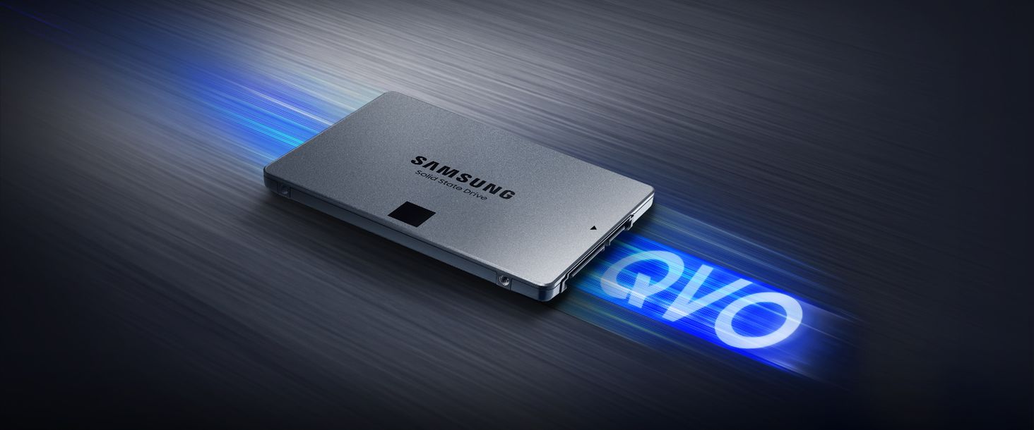 内蔵型SSD Samsung 860 QVO 4TB SSD SSD 860 QVO 2.5” SATA III 4TB Memory & Storage - MZ-76Q4T0B/AM
