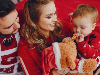 swetry świąteczne dla całej rodziny