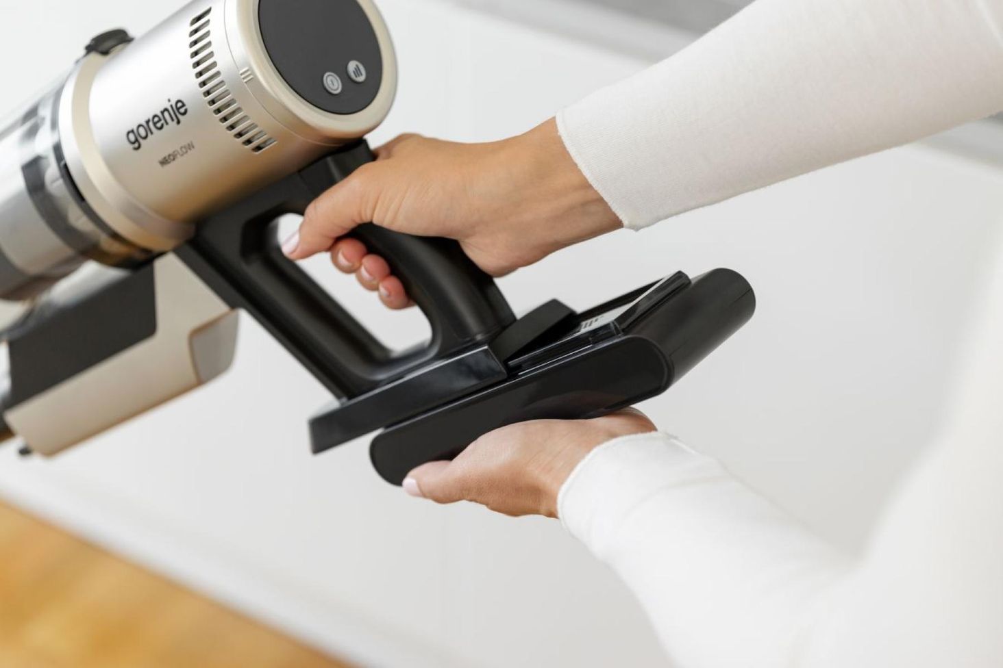 Пилосос Gorenje - Знімний акумулятор