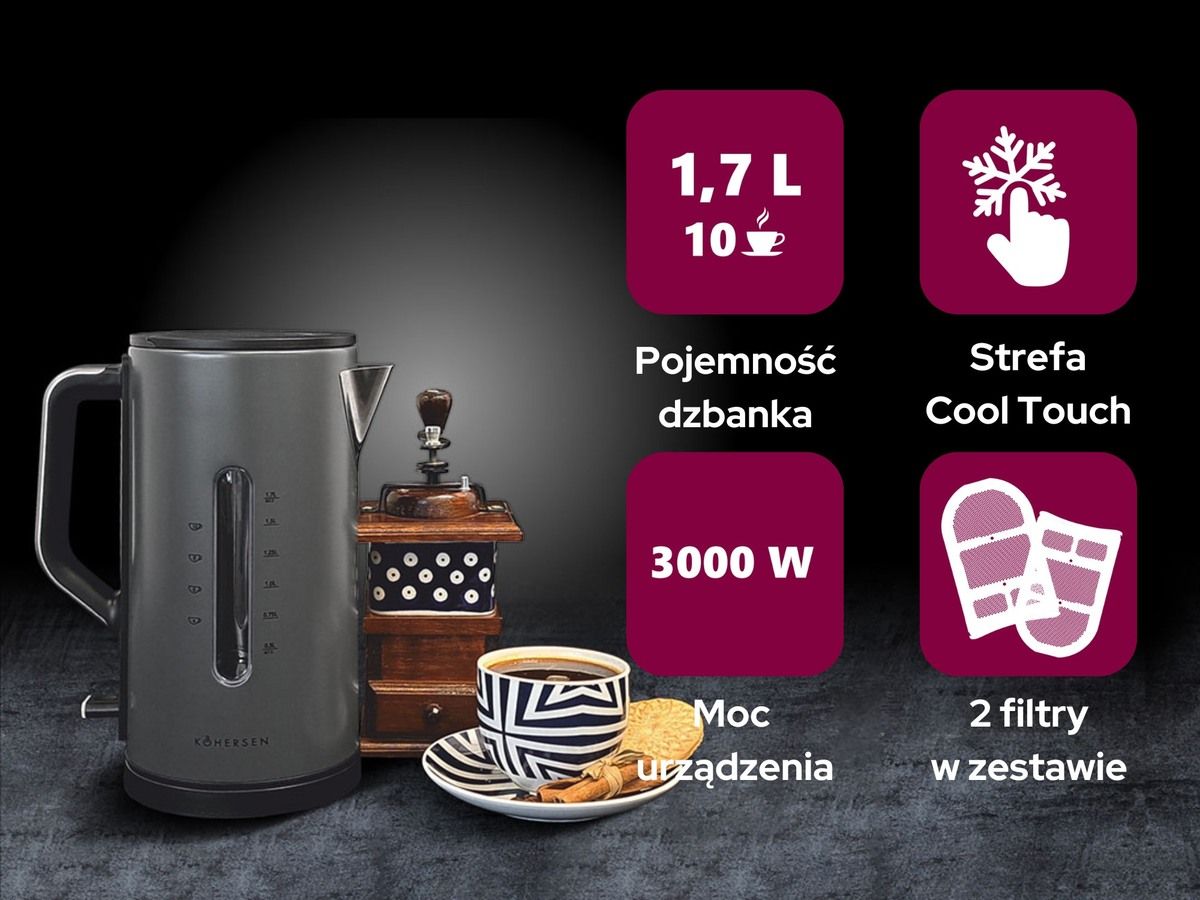 Zalety czajnika