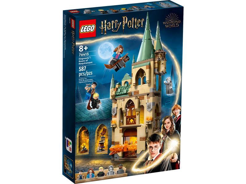 LEGO - Harry Potter - Brinquedo de construção LEGO com icônica figura móvel  e personagens colecionáveis para decoração de quarto 76421, LEGO HARRY  POTTER