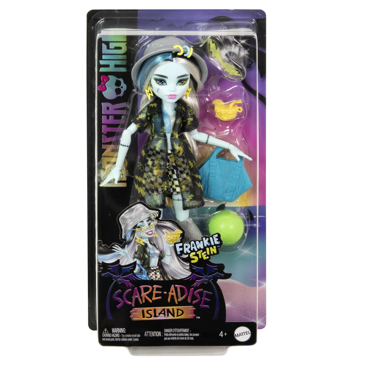 Lalka Mattel Monster High Lalka Wyspa Straszy-Raj Frankie