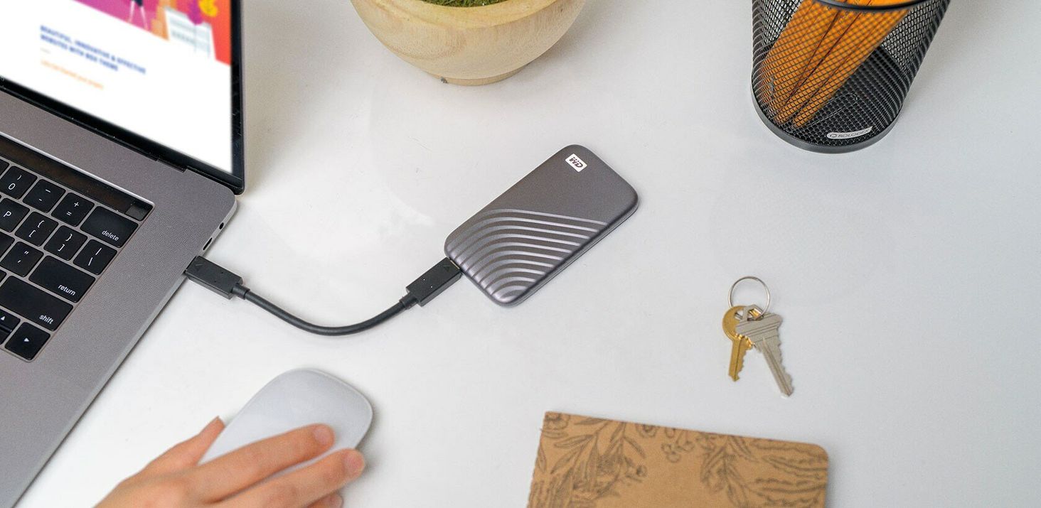 Dysk zewnętrzny WD My Passport SSD 4TB Szary (WDBAGF0040BGY