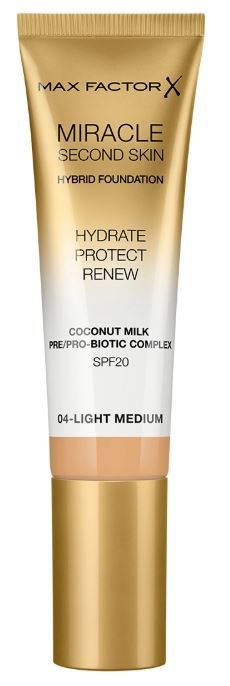  Max Factor MIRACLE SECOND SKIN HYBRID FOUNDATION