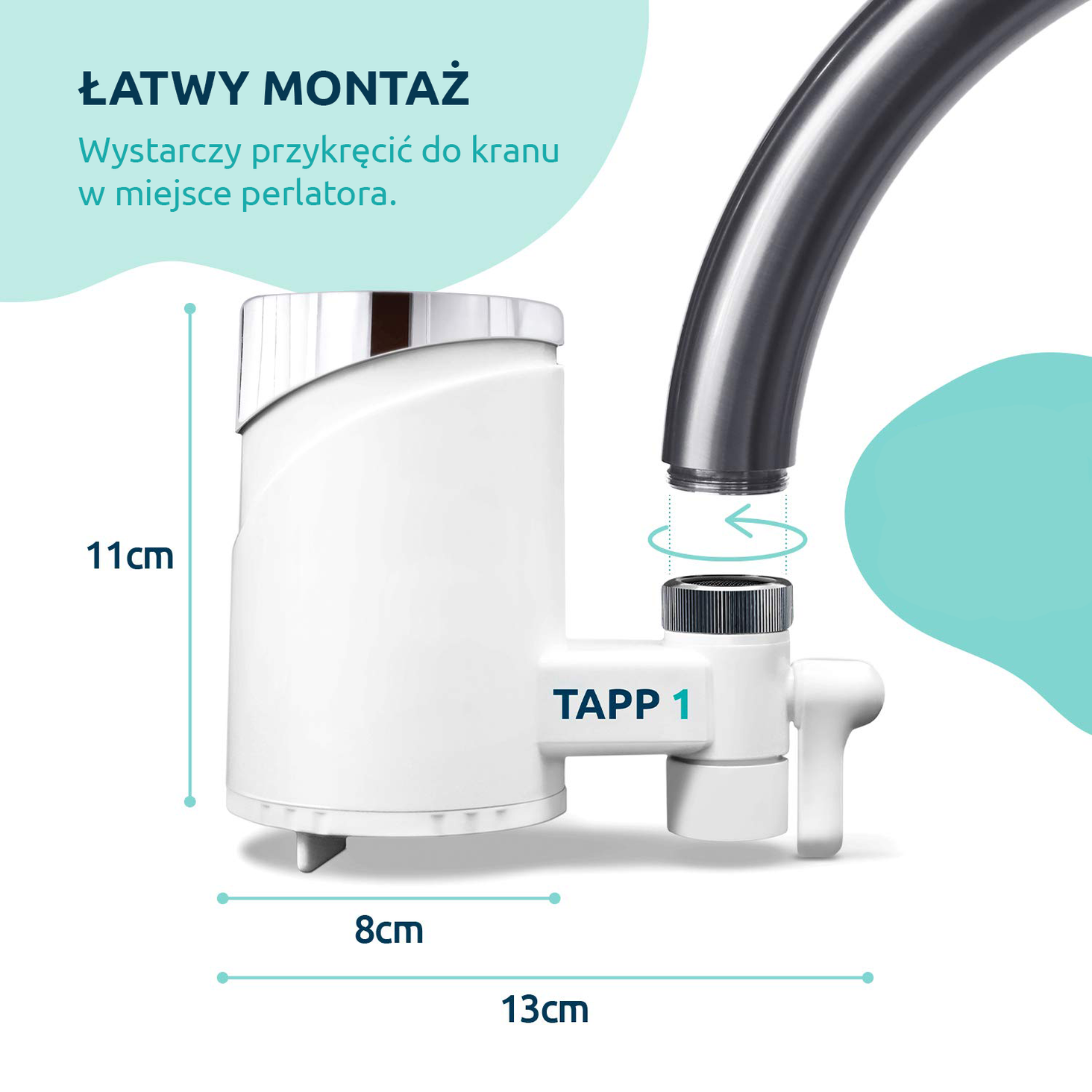 Filtr do wody na kran TAPP Water EcoPro Compact