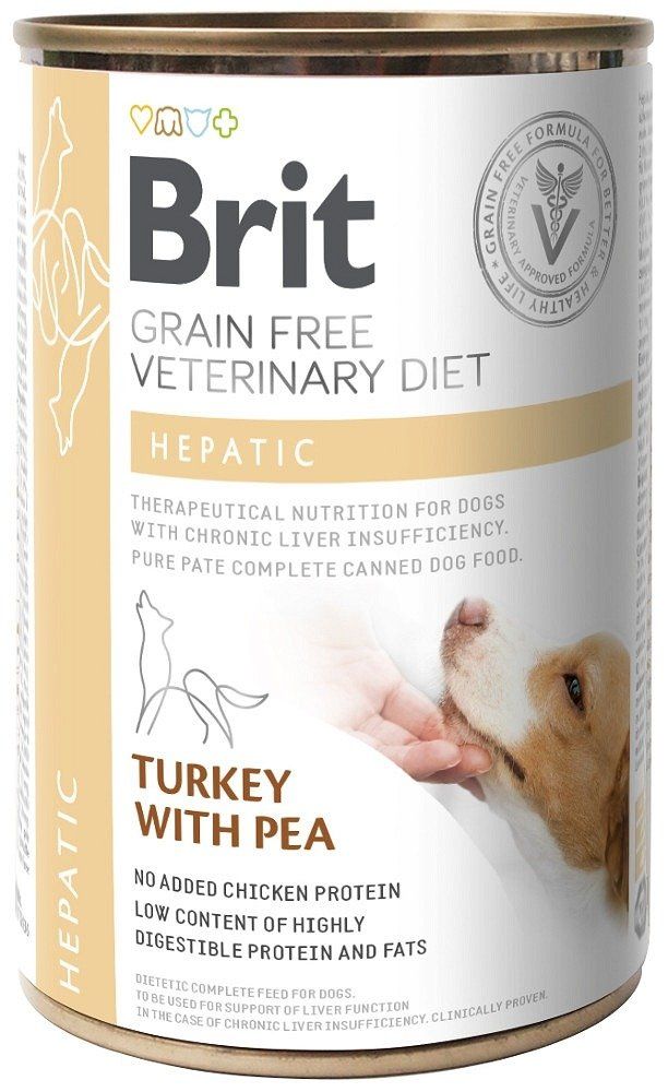 brit hepatic dog food