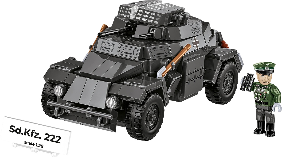 COBI Historical Collection WWII Sd.Kfz.222 (COBI-2657) - ceny i
