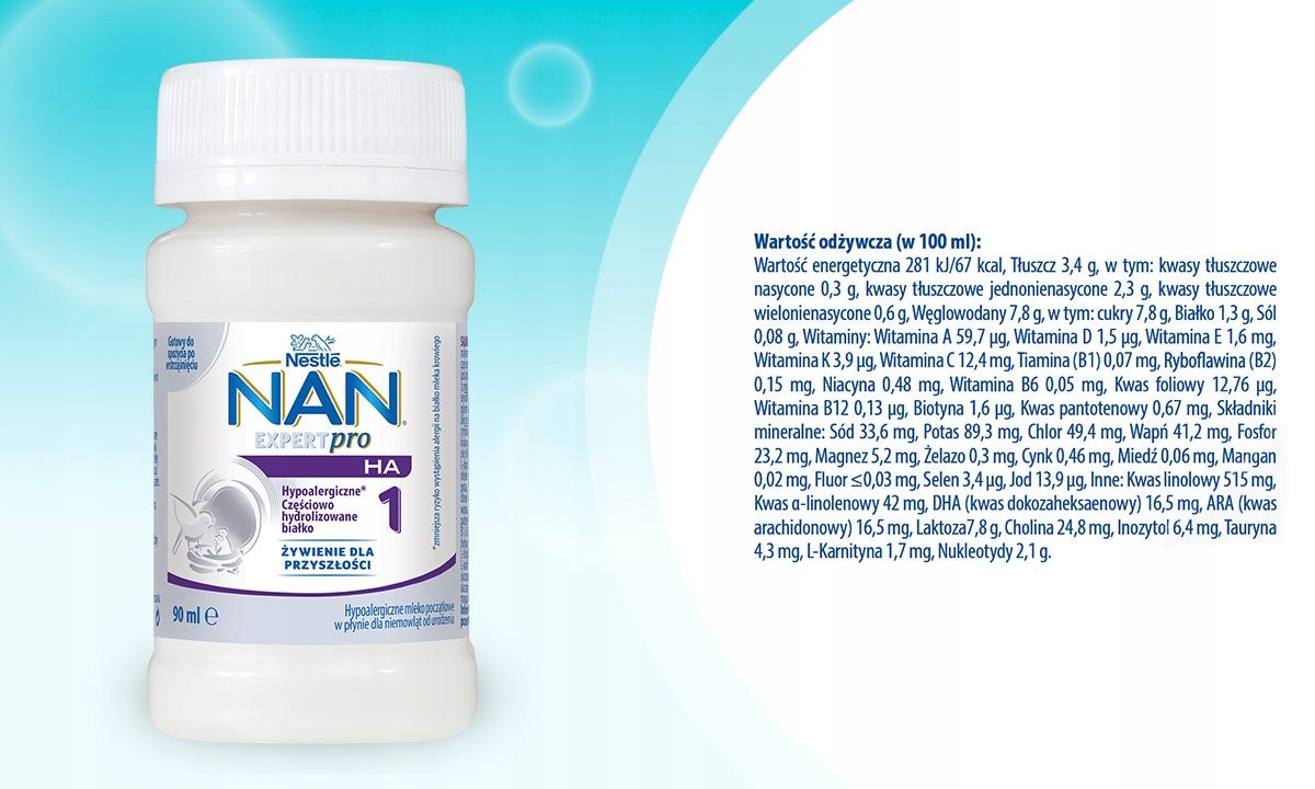 NESTLE NAN Expert Pro HA 1 w płynie - 2