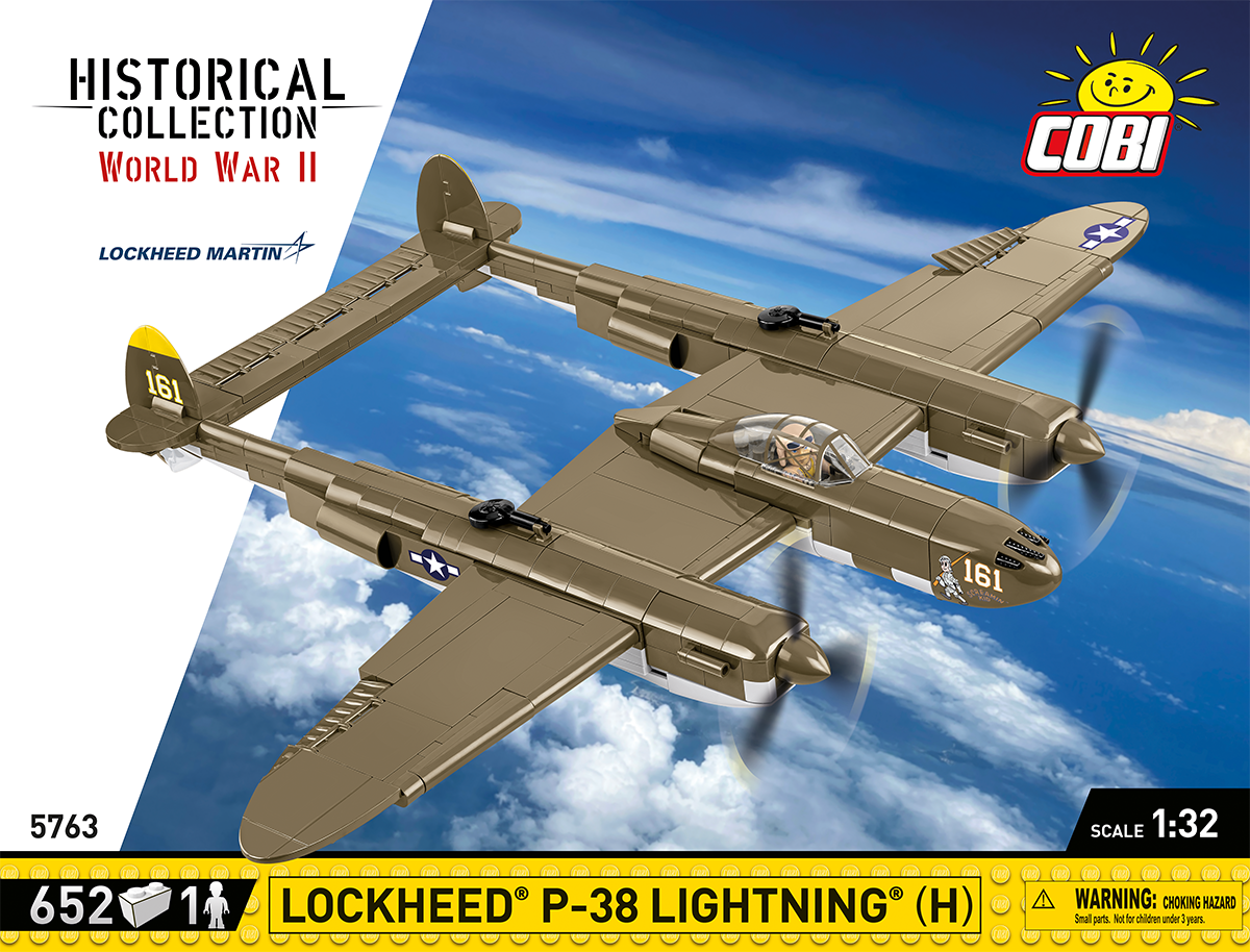 COBI Lockheed P-38H Lightning baner