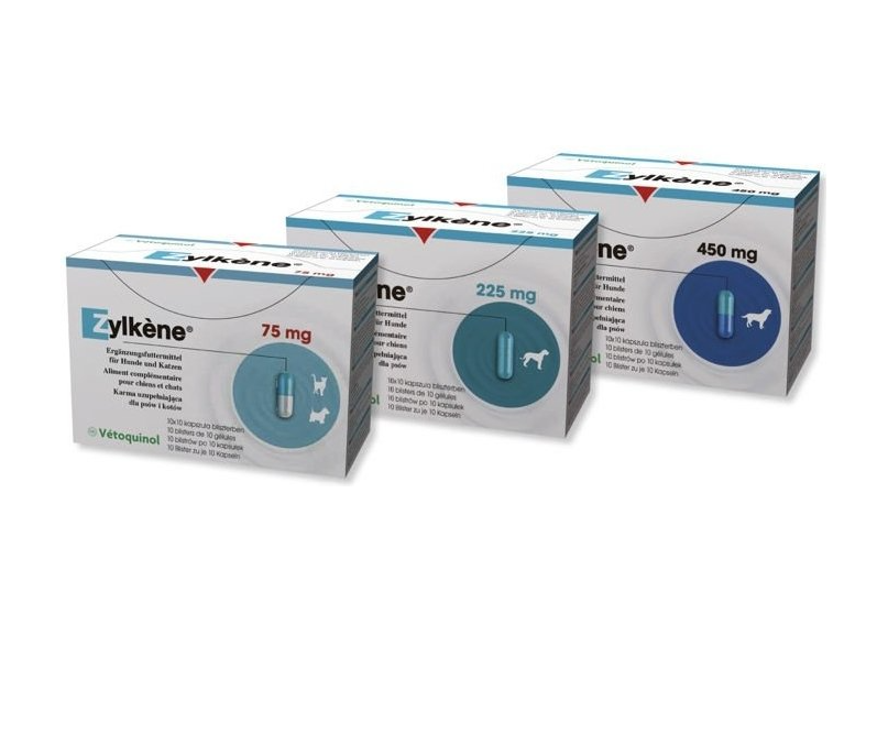 Zylkene 100 x 225mg Tablets by Zylkene : : Prodotti per animali  domestici