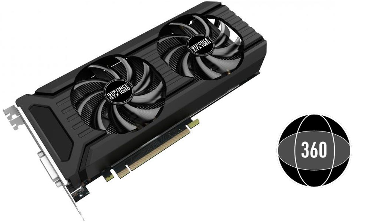 Palit gtx 1080 dual oc разбор