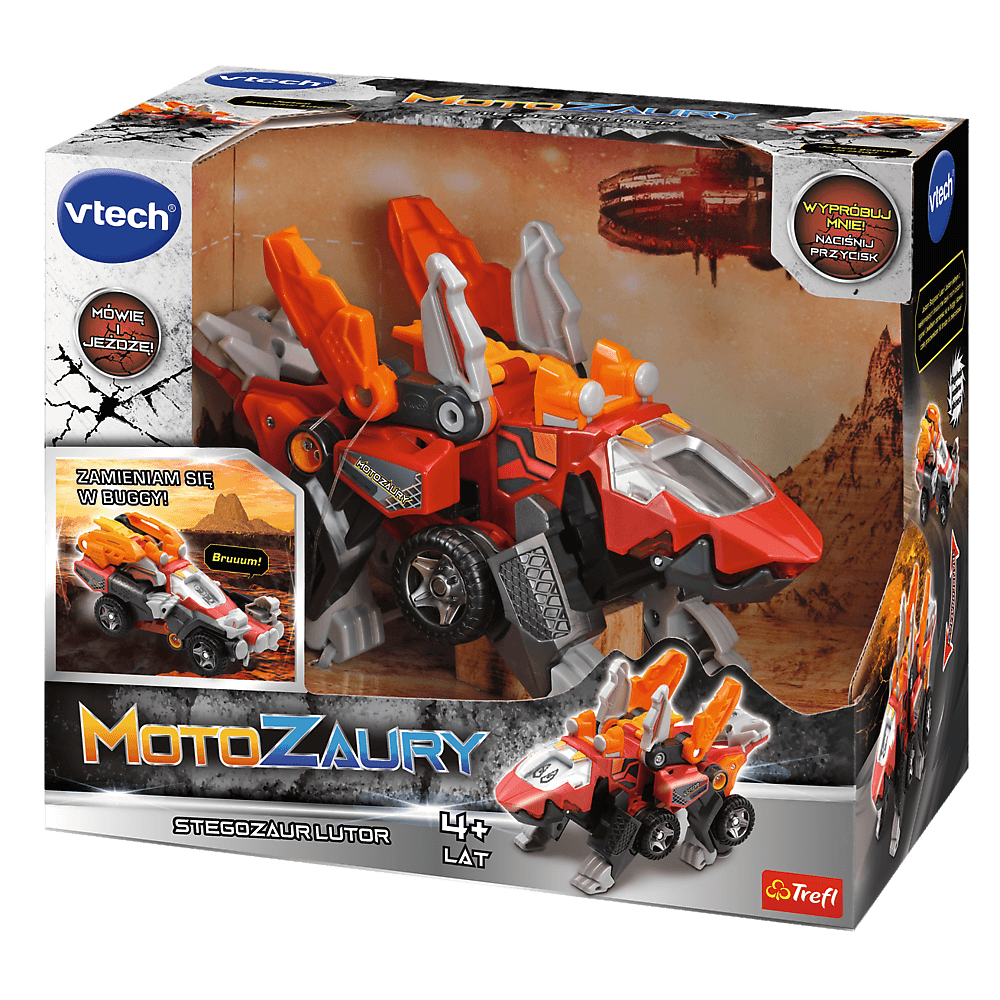 VTech Motozaury, Stegozaur Lutor - 1
