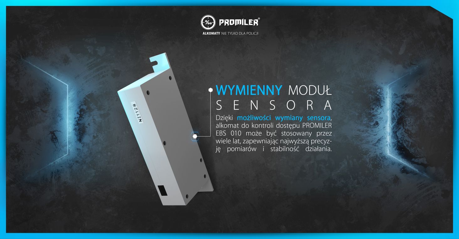 wymienny moduł sensora