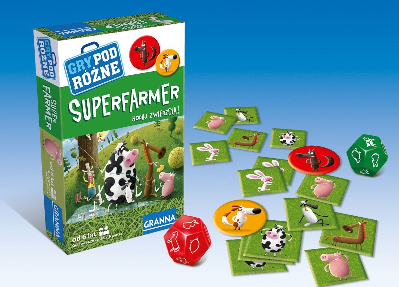 Granna Super Farmer Wersja Podróżn