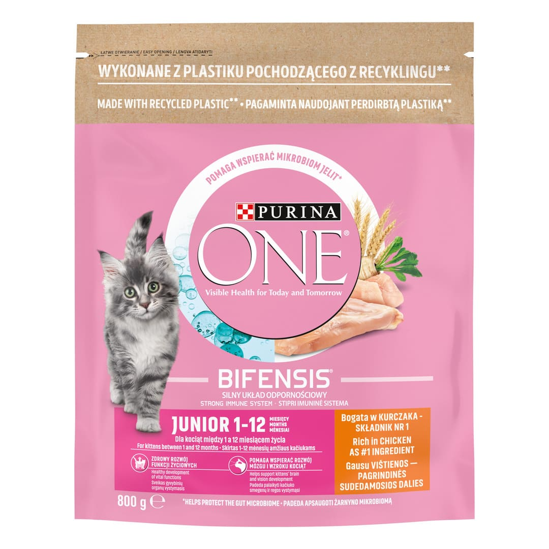 purina one junior opakowanie