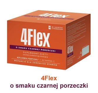 4Flex o smaku porzeczkowym 30 saszetek