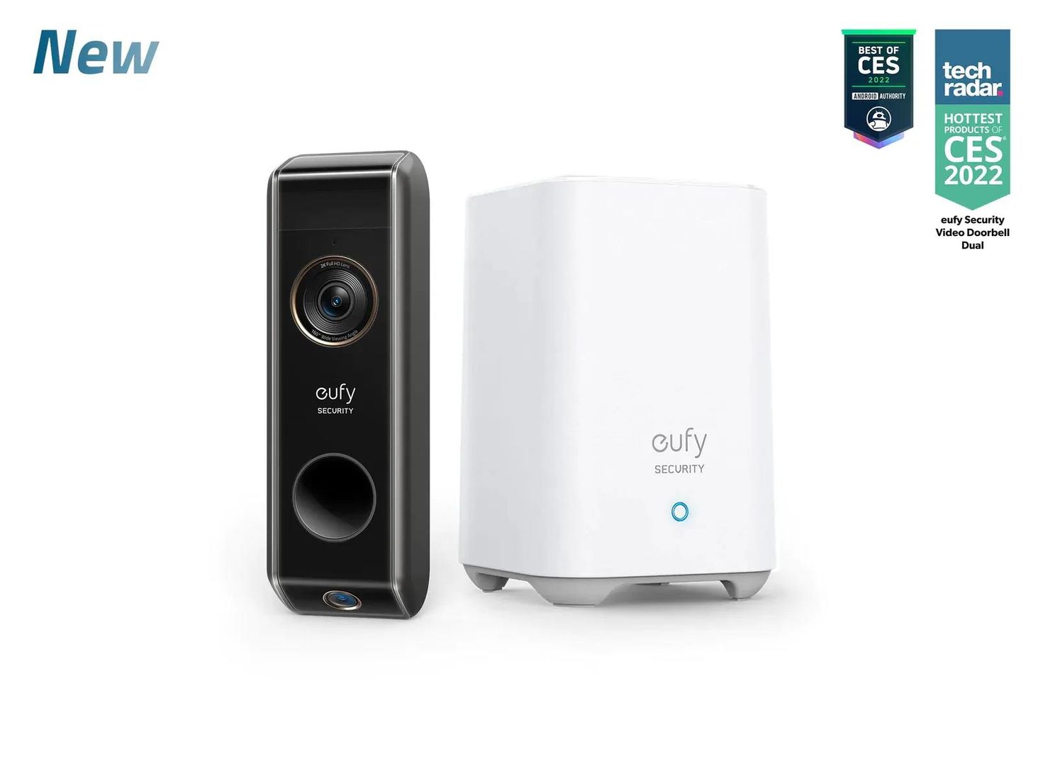 Комплект для умного дома Eufy Video Doorbell Dual 2K: продажа, цена в  Киеве. Системы видеонаблюдения от 