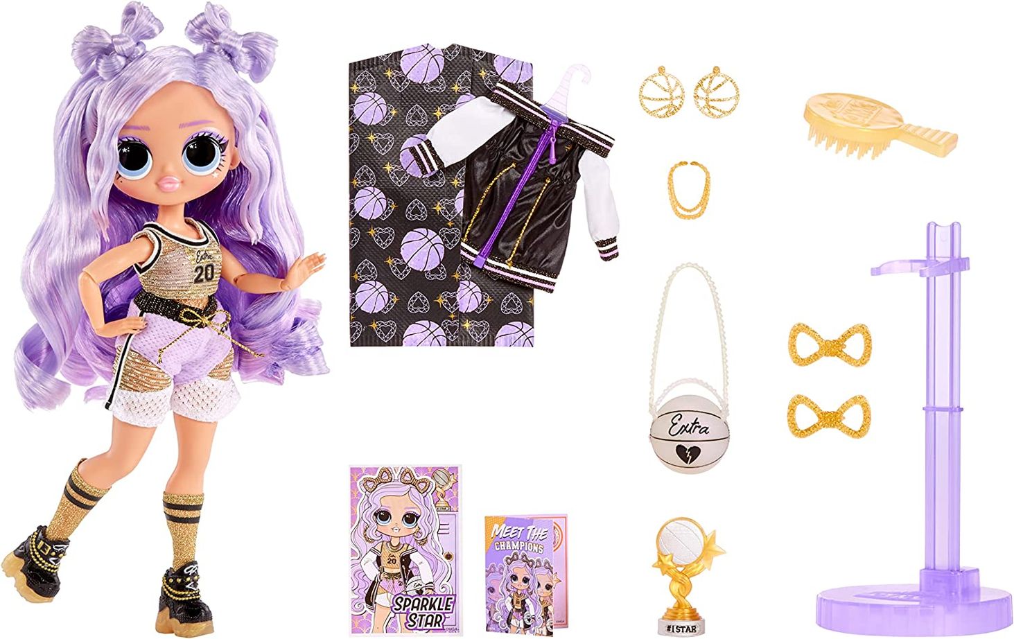 みんなが待ってた！＼再入荷待ち／人気ランキング Lalka Lol Surprise Omg Sports Lalka Sparkle Star Zestaw 20 アイドル
