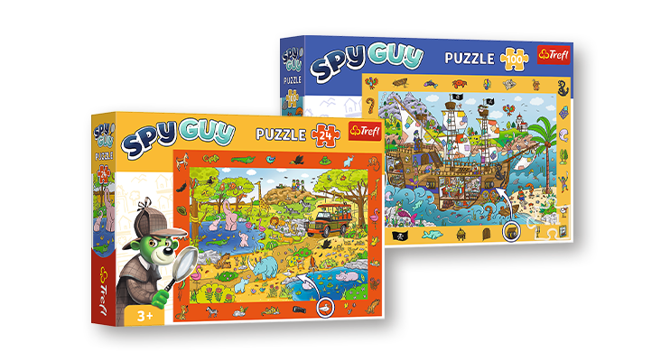 Puzzle obserwacyjne Spy Guy