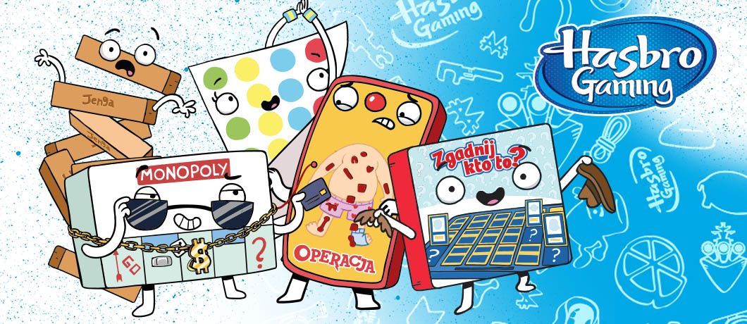 Hasbro gaming banner