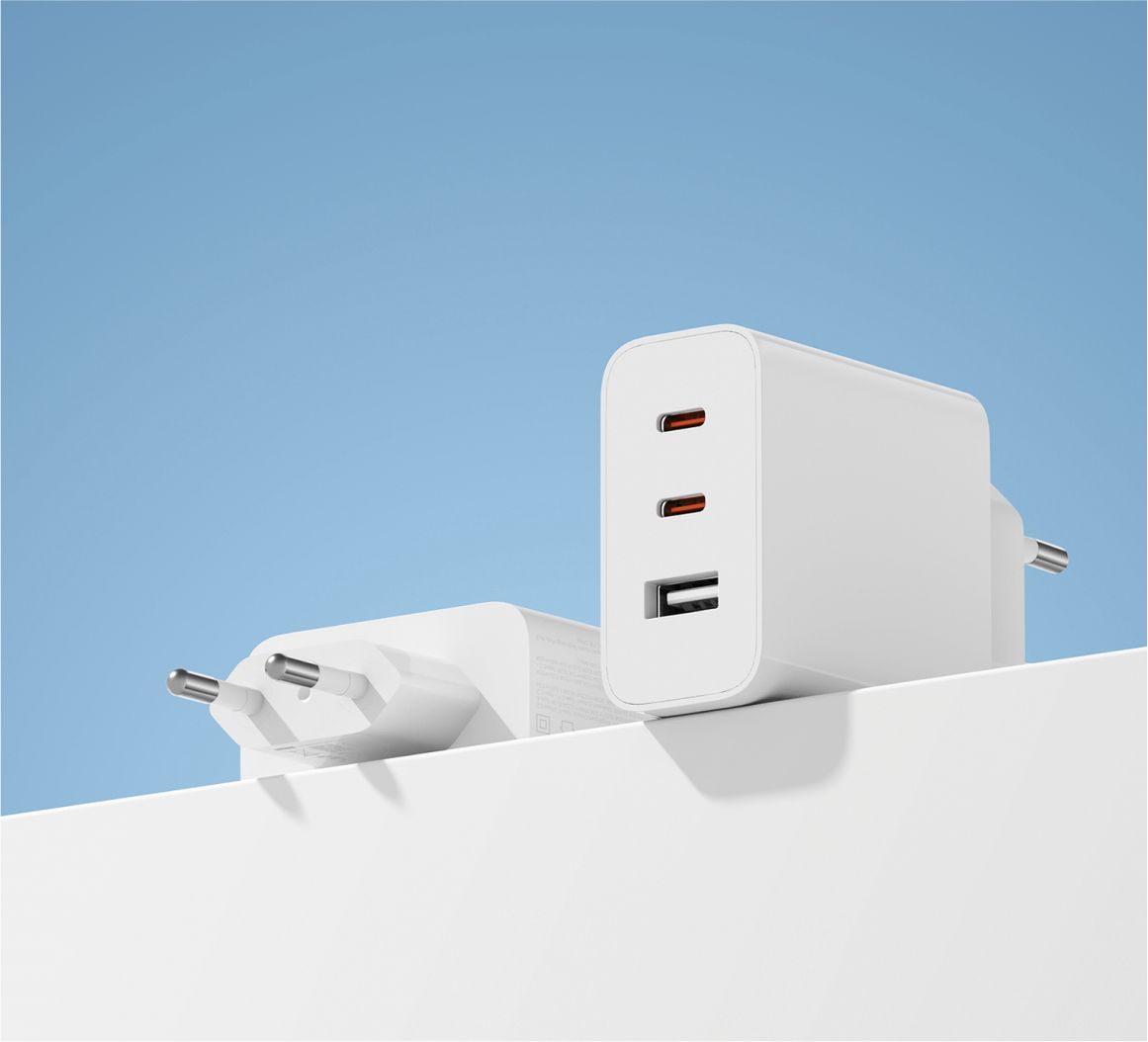 GaN Charger 2C1A 1