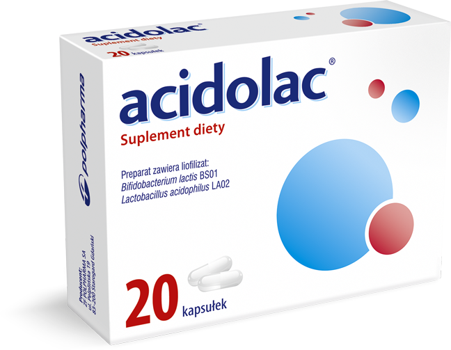 Acidolac 20 kaps. - Opinie i ceny na Ceneo.pl