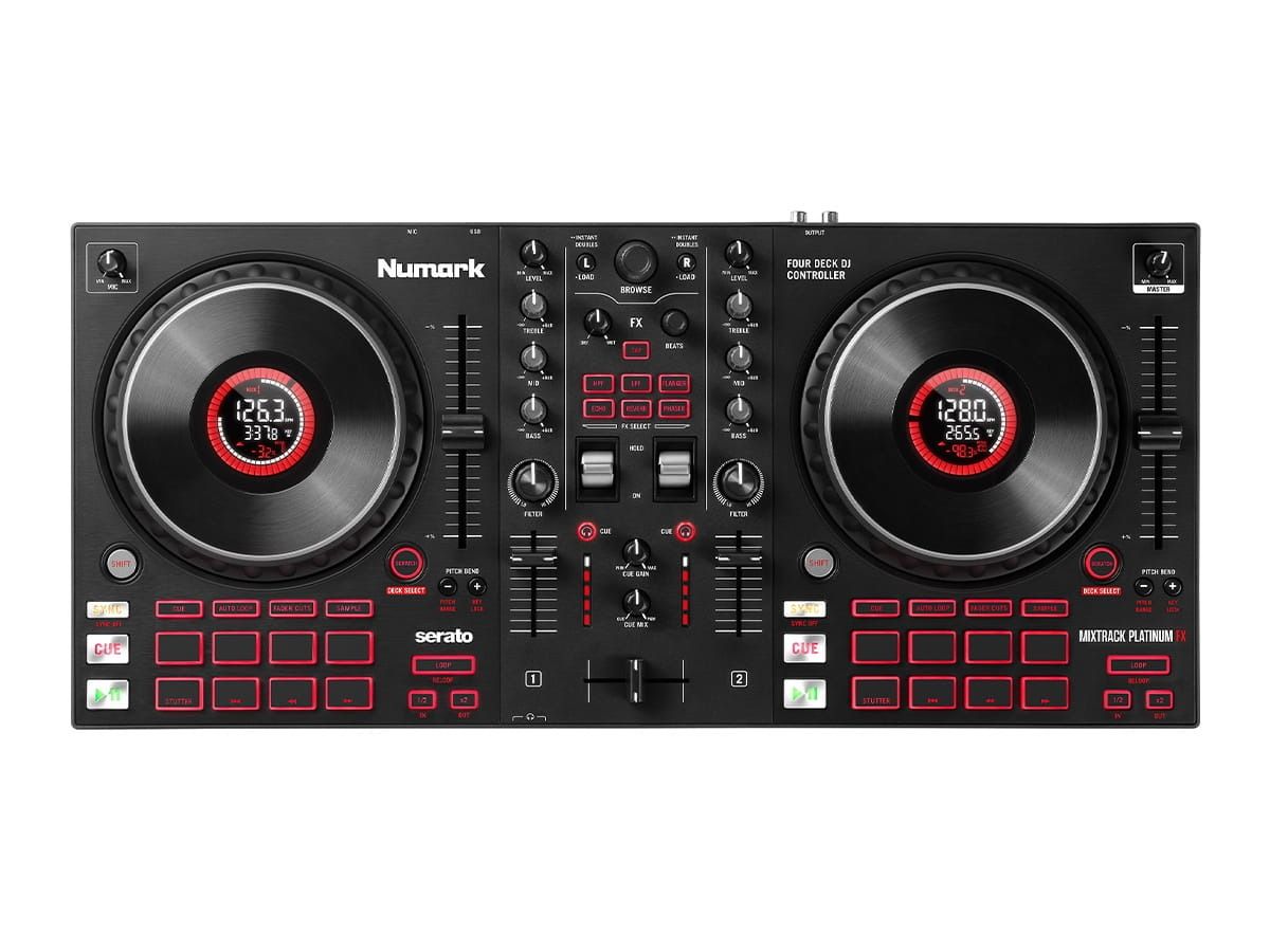 Numark Mixtack PRO Ⅱ DJコントローラー Amazon.co.jp: Numark DJコントローラー 2デッキ タッチセンサー