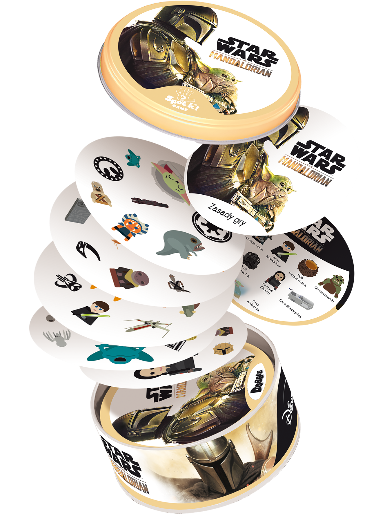 Dobble Star Wars Mandalorian zdj produktu 2