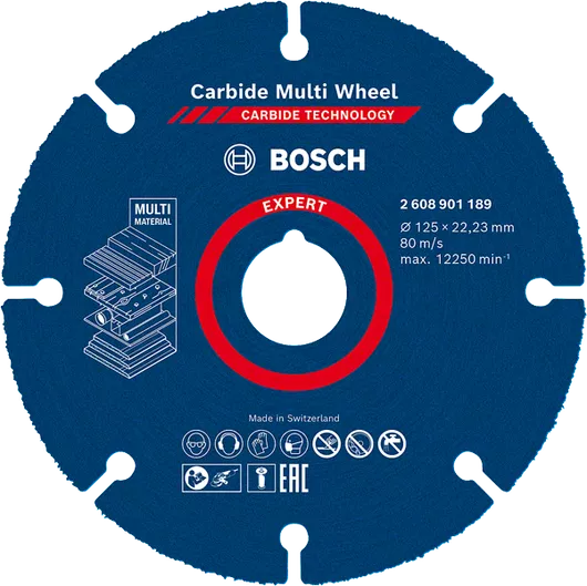 Bosch EXPERT Carbide Multi Wheel