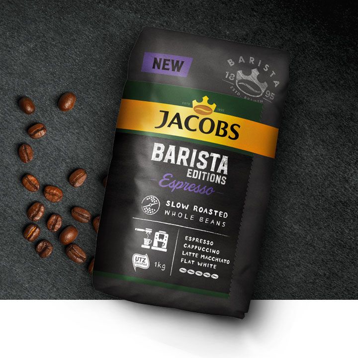 Кофе якобс бариста. Jacobs Barista Edition Espresso. Jacobs Barista Editions. Jacobs Barista crema. Кофе Якобс бариста эспрессо в зернах.