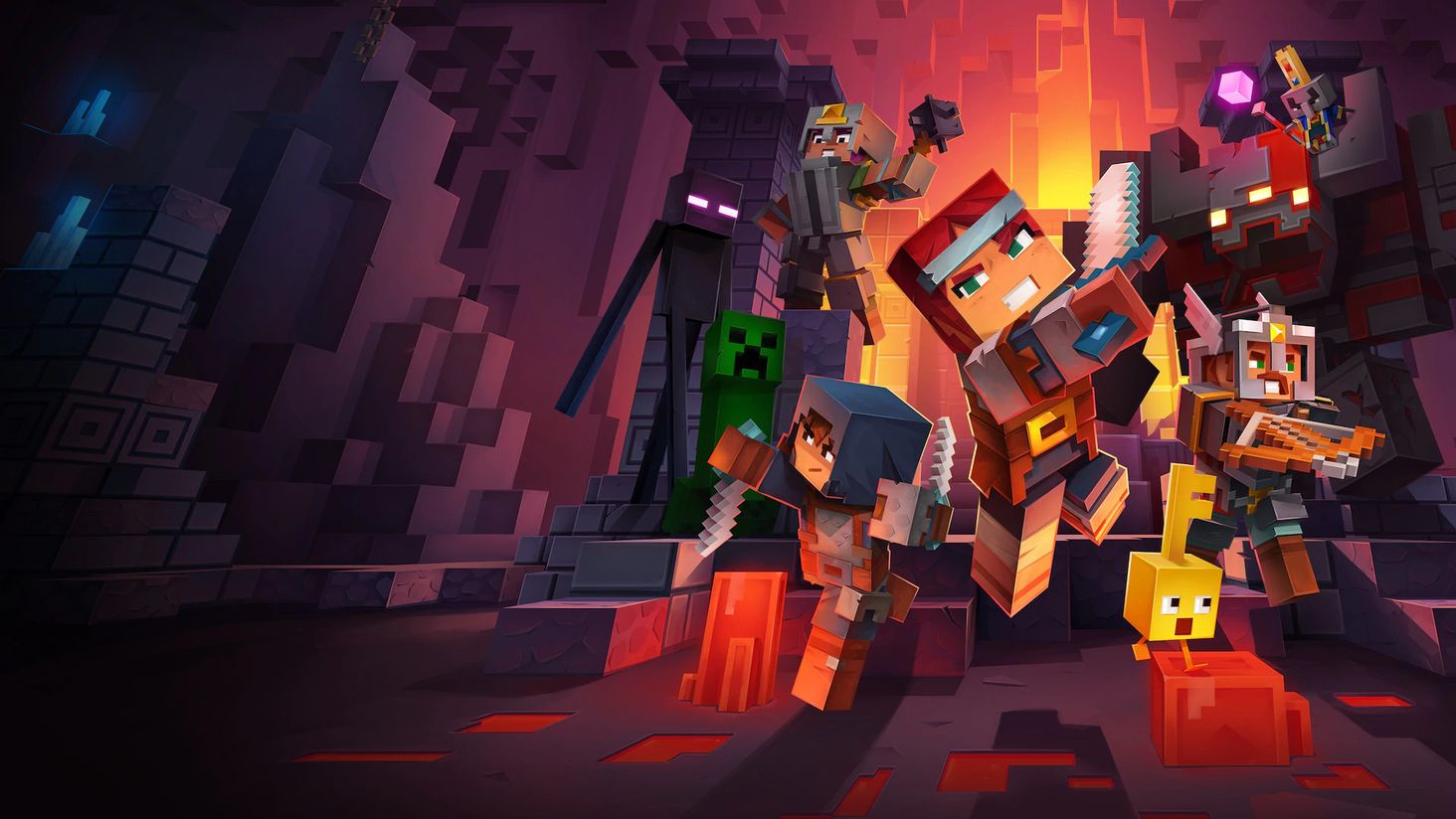 Minecraft Dungeons - Hero Edition (Gra PS4) - Ceny i opinie